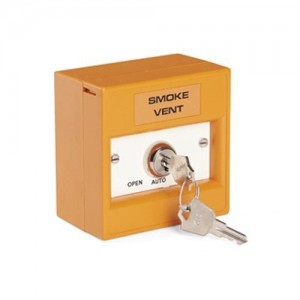 Teal Products BG1/FOS/O Firemans Override Switch - Orange
